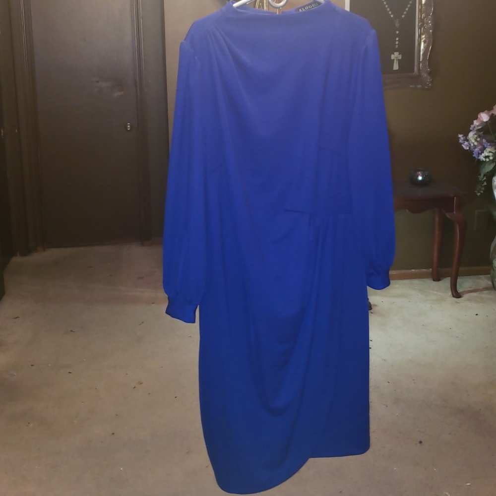 Royal Blue wrap dress